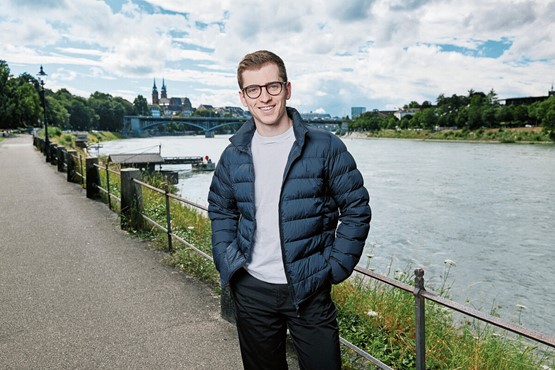 «Le monde des médias a changé», lance Jonas Lüthy, président des Jeunes PLR et favorable à l’initiative SSR. Photo: dr