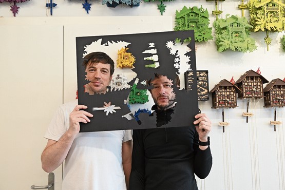 Alexandre Gaillard et Martino D’Esposito, cofondateurs, Swiss Koo.Photo: FOG