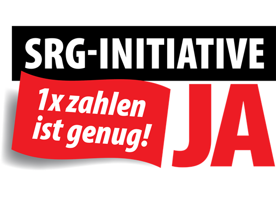 Unternehmen müssen heute doppelt für die SRG bezahlen. Mit einem JA am 8. März wird der Werkplatz Schweiz endlich entlastet. Illustration: zVg