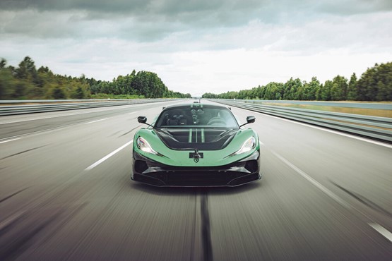 Rekordbrecher: Rimac Nevara.