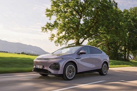 Luxus made in China: Xpeng G6.