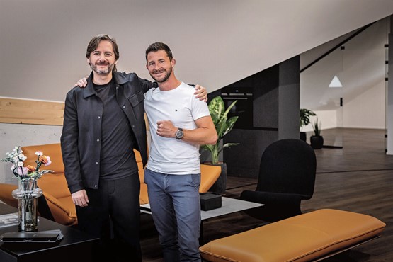 Arturo Tedeschi et Christophe Musy. Photo: dr