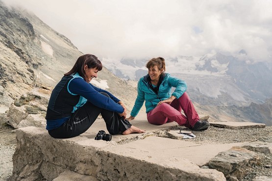 Tania et Sylvie: aider à initier le pas décisif.