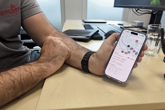 Immer alle Infos über den Fuhrpark im Blick, auch auf dem Handy.