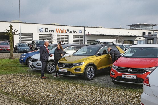 Auch Occasionen werden selten geleast.