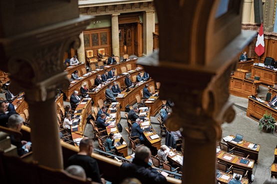 Jährlich werden in National- und Ständerat mehrere hundert Vorstösse eingereicht – mit steigender Tendenz. Bild: Keystone