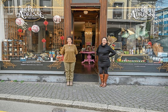 Astrid et Virginie ont fondé La Petite Adresse en novembre dernier.Photos: FOG
