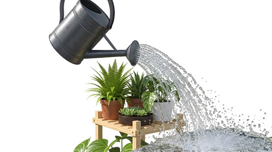 Selbst Millionäre und Milliardäre sollen von der Erhöhung der Familienzulagen profitieren. Die Zeche dieser völlig ziellosen «Giesskanne» sollen einmal mehr die KMU bezahlen. Bild: 123RF