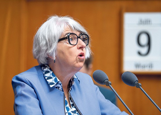 Le Conseil fédéral (photo: Elisabeth Baume-Schneider) manque-t-il de courage face à la réforme AVS 2030? Photo: Keystone