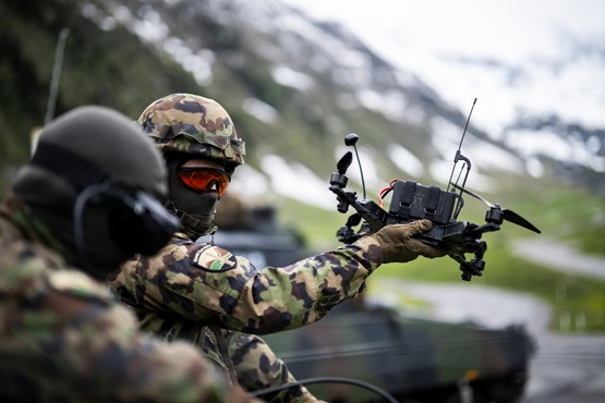 Es hapert allenthalben – und auch in Sachen Drohnen hat die Schweizer Armee noch keine grossen Sprünge gemacht. Bild: Keystone