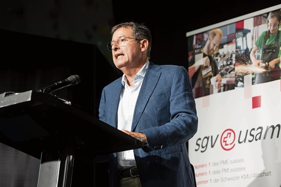 Olivier Mark, nouveau vice-président romand de l’usam.Photo: Nadja Schärli