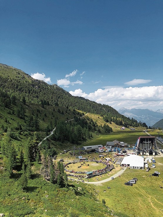 Les chottes de la plaine de Tortin existent depuis un siècle.Photo: Stéphane Métrailler