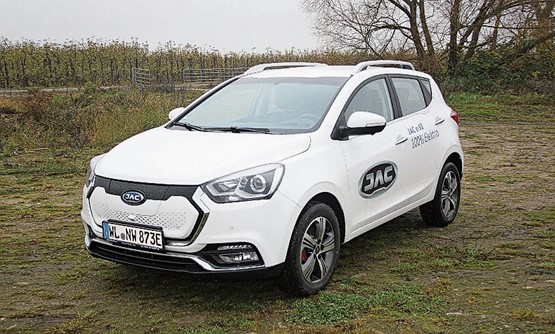 Das chinesische Modell JAC e-S2 ist hierzulande nur via Direktimport zu haben.Bild: ampnet