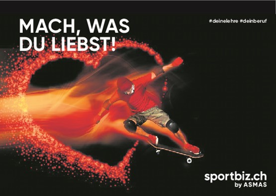 Die neue ASMAS-Kampagne «Mach, was du liebst!» will auf peppige Art Jugendliche für einen Job in der Sporthandelsbranche motivieren.Illustration: ASMAS