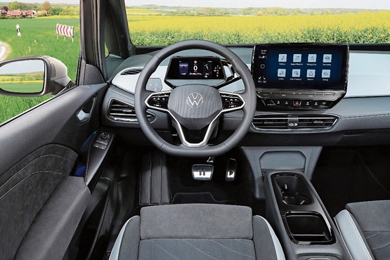 Optisch wurde am VW ID.3 nur wenig verändert, im Innenraum passierte dafür umso mehr. Bild: zVg