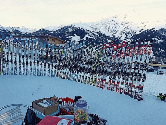 Die Kunden sehen und spüren die Qualität direkt im Schnee.