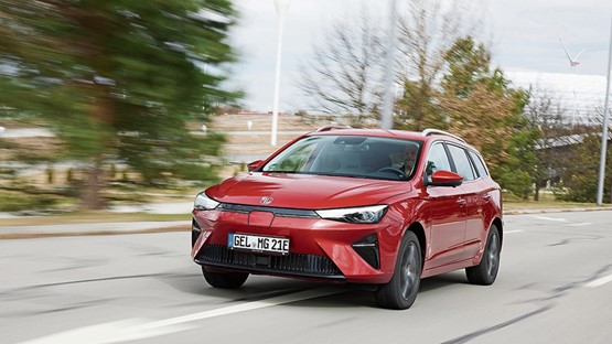 Der erste E-Kombi der Schweiz ist der chinesische MG5 Electric, der aber nur via Direktimport erhältlich ist.