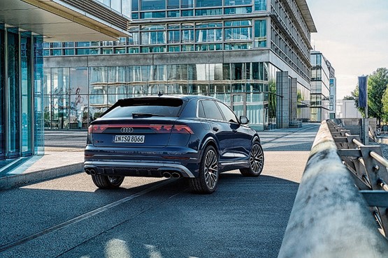 Der Audi Q8 wurde optisch und technisch überarbeitet – allerdings nur leicht.Bild: zVg