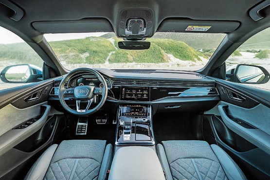 Der Audi Q8 wurde optisch und technisch überarbeitet – allerdings nur leicht.Bild: zVg