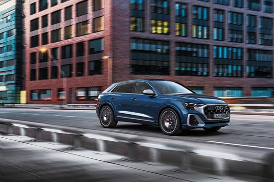Der Audi Q8 wurde optisch und technisch überarbeitet – allerdings nur leicht.Bild: zVg