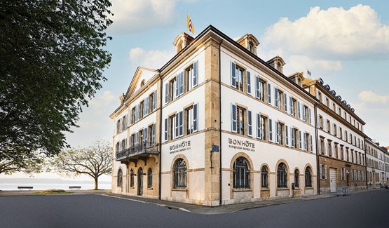 «C’est en 1815 que Louis Petitmaître crée la première banque privée de Neuchâtel. En 1872, son fils Louis lui succède. En 1895, le caissier de ce dernier et un certain Paul Bonhôte s‘associent pour ouvrir la Banque Antenen Bonhôte & Cie qui devient, en 1903, la Banque Bonhôte & Cie.» Photo: Guillaume Perret
