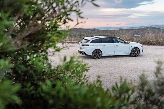 Der Peugeot e-308 SW rollt im März zu den Schweizer Händlern.Bild: zVg