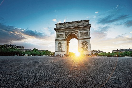 Einst ein Symbol für die Grande Nation: der Arc de Triomphe in Paris.