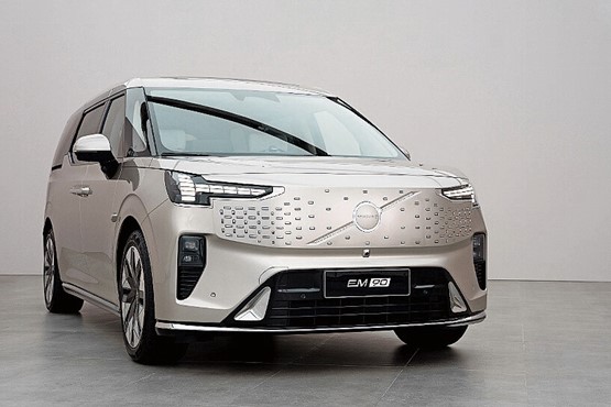 Der Volvo EM90 kommt nur in China.