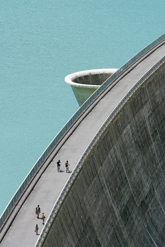 Le barrage de Moiry, dans le Val d’Anniviers.Photo: Keystone