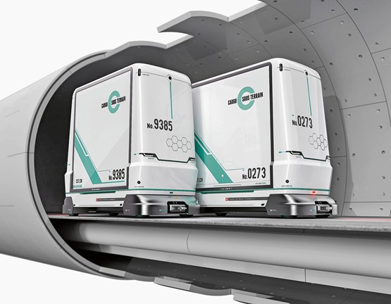 L’usam espère que Cargo sous terrain permettra de désengorger les infrastructures de transport.Photo: dr