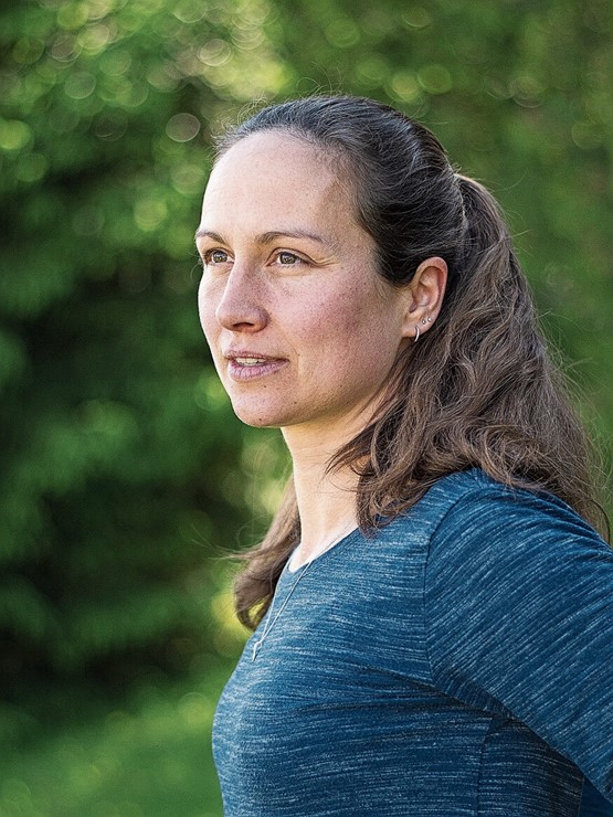 Anne-Sophie Aeby: «Un travail magique destiné à créer du bien-être.» Photo: dr