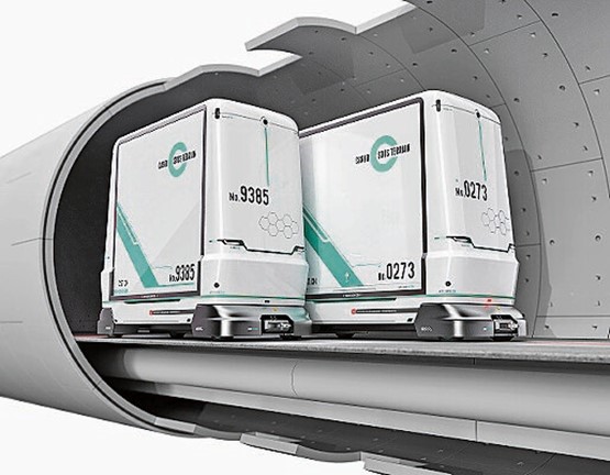 Der sgv erhofft sich von Cargo sous terrain eine Entlastung der Verkehrsinfrastruktur.Bild: zVg