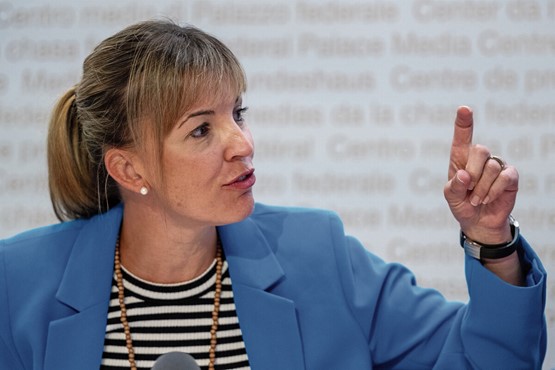 Diana Gutjahr soutient la réforme de la LPP soumise au vote populaire le 22 septembre. Photo: Keystone