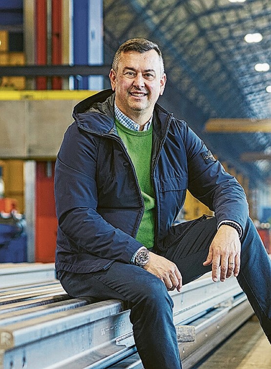 Roberto Ballina, CEO della Tensol Rail SA dal 2001.  Foto: Swissmem