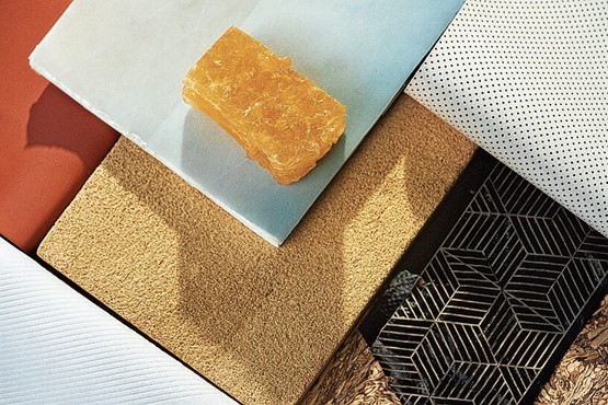 Kork, Harz, Naturfasern: Die Bandbreite ist gross.