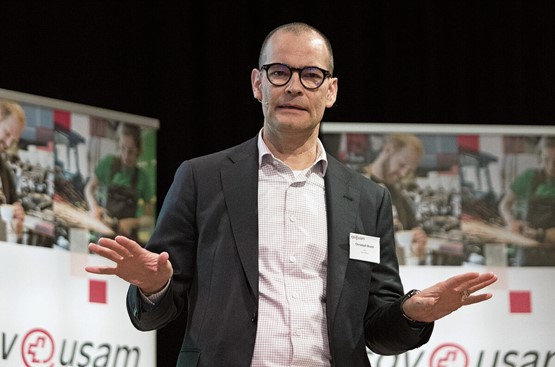 «Die Schweiz lebt seit Jahren von der Substanz», sagt Axpo-CEO Christoph Brand. Bilder: Iris Andermatt