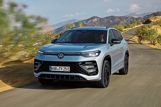 VW lanciert mit dem Tayron eine neue Modellreihe.