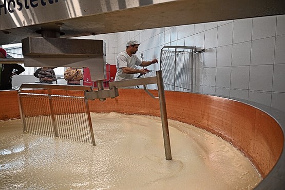 L’une des deux cuves de Develier.