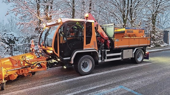 Multifunktionale Arbeitsmaschinen: Schiltrac-Fahrzeuge sind auch für den Offroad-Bereich, den Winterdienst und Strassenräumungen im Einsatz. Bilder: zVg