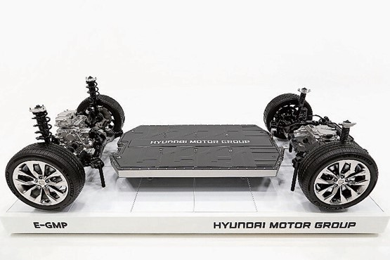 Die 800‑Volt-Plattform e‑GMP von Hyundai.
