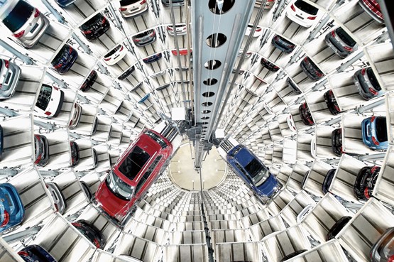 Parking VW: symbole d’une hégémonie bousculée.