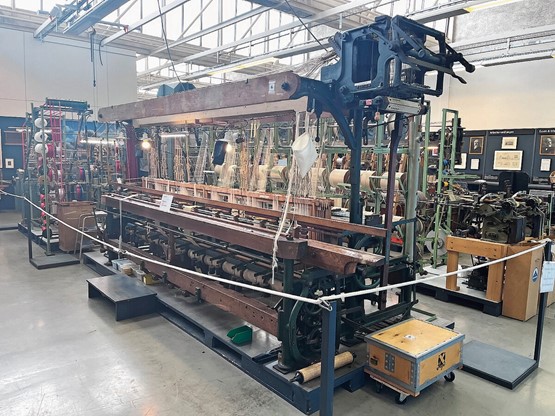 Noch in Betrieb: In der Ballyana-Ausstellung taucht man in die industriegeschichtliche Frühzeit ein.Bild: CR