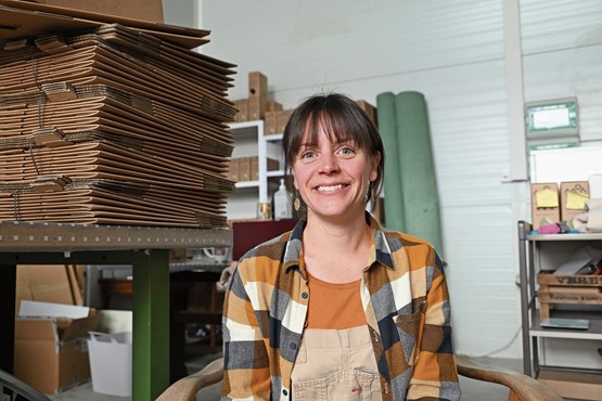 Elise Lanoue: «J’ai eu envie de me lancer parce que les regrets sont pires que les remords.» Photos: FOG