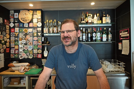 L’ancien journaliste Gilles Martin lance Spatz Veveyse, un service de news microlocales.Photo: FOG