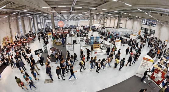 Die ganze Schweiz kam nach Bern: Rund 60 000 Schüler pilgerten an die SwissSkills 2018 auf dem Expo-­Gelände, um sich über die vielen Berufs- und Karriere&shy;möglich&shy;keiten zu informieren. Bild: AA