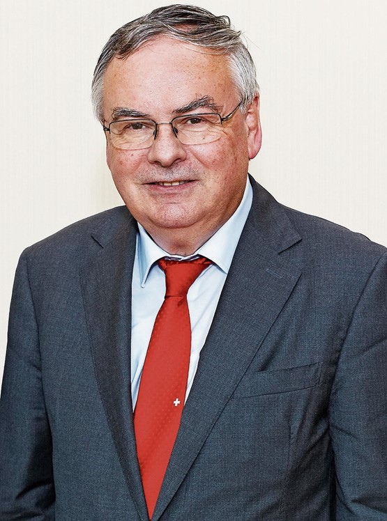Nationalrat Jean-François Rime,  Präsident Schweizerischer  Gewerbeverband sgv