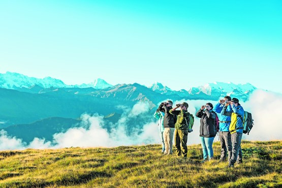 Es sieht gut aus: Die Entwicklung im Schweizer Tourismus zeigt nach oben.Bild: Switzerland Tourism /Andre Meier