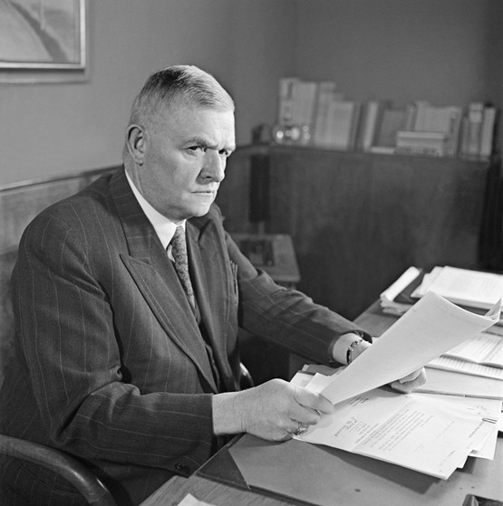 Er war der «Vater  der AHV»: Walther  Stampfli, Bundesrat  von 1940 bis 1947. BILD: KEYSTONE