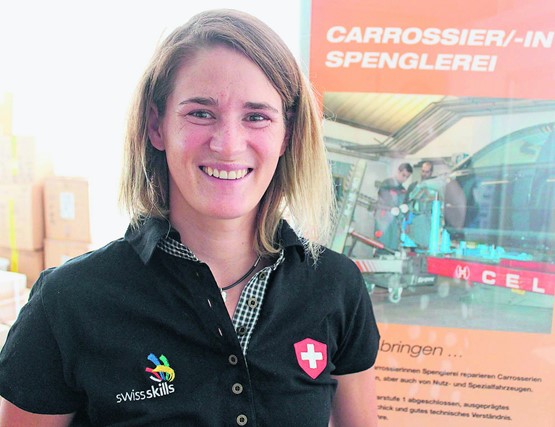 Diana Schlup freut sich auf das berufliche Abenteuer WorldSkills 2015 in São Paulo: «Wir werden unser Bestes geben und die Bronzemedaille von Leipzig verteidigen.» 