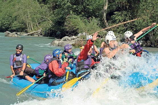  Sicheres Vergnügen: Die SOA hat die führende Rolle in der kommerziellen Adventure- und Outdoortätigkeit der Schweiz. Dabei definiert sie die Standards für Aus- und Weiterbildung.